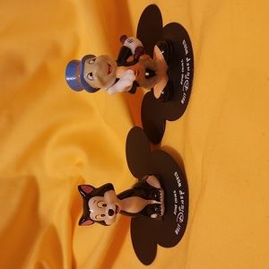 Disney small bone China figurines.